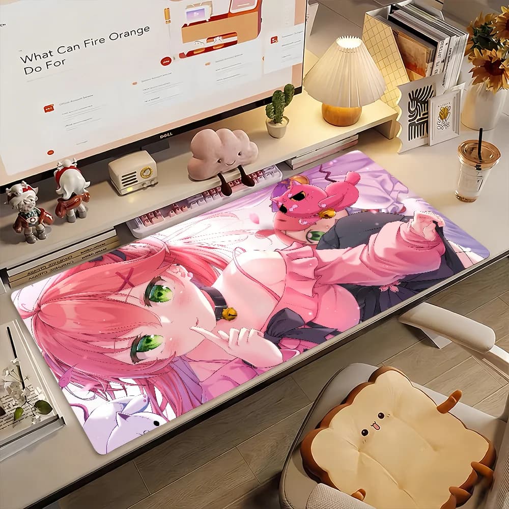 VTuber Sakura M-mi-ko-S mouse mat, rubber anti-slip computer mat, computer mat, decoration, desk mat, laptop, office, large
