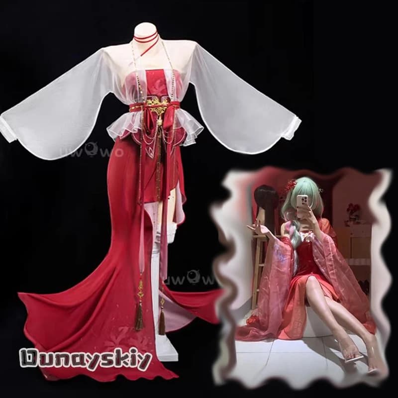 ‌ Costume Cosplay Wuthering Waves Phrolova, Abito da Personaggio Anime, Uniforme per Halloween, Realizzato su Misura per Feste di Halloween ‌