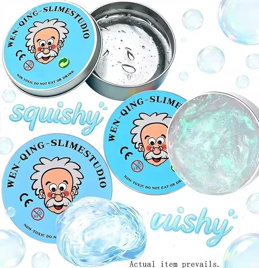 2026Hot Reusable Putty Liquid Crystal Bouncy Slime Toy Set Safe Mud Stress Relief Toys Color Clay Handmade DIY Handgum Playdough