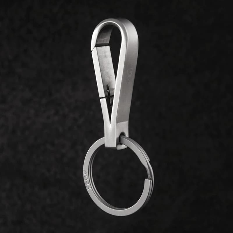 304 Stainless Steel Car Keychain For Men - Creative Keychain, Durable Bag Charm, Gift for Boyfriend Husband (Key Ring Holder)