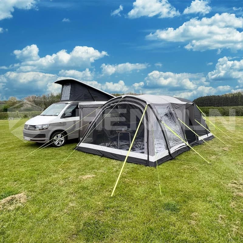 Tenda Gonfiabile per Caravan, Tenda da Campeggio per Esterni, Tenda Laterale Gonfiabile per Auto, Tenda Gonfiabile per Camper