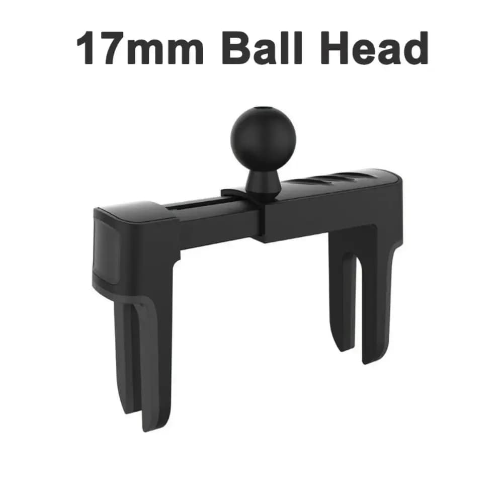 Universal Round Air Outlet Car Phone Air Vent Clip Mount Bracket Auto 17mm Ball Head Base Stand Accessories Car Phone Holder
