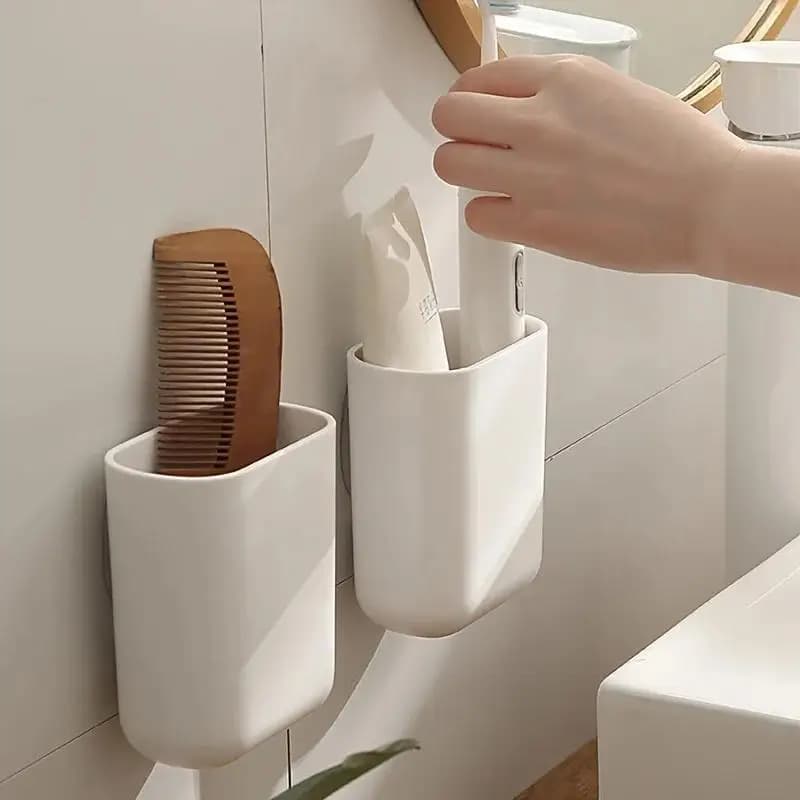 Scatola di scarico da cucina 1PC, stoviglie, semplice secchio portaoggetti per bacchette, spazzolino da bagno, pettine, portaoggetti non perforato