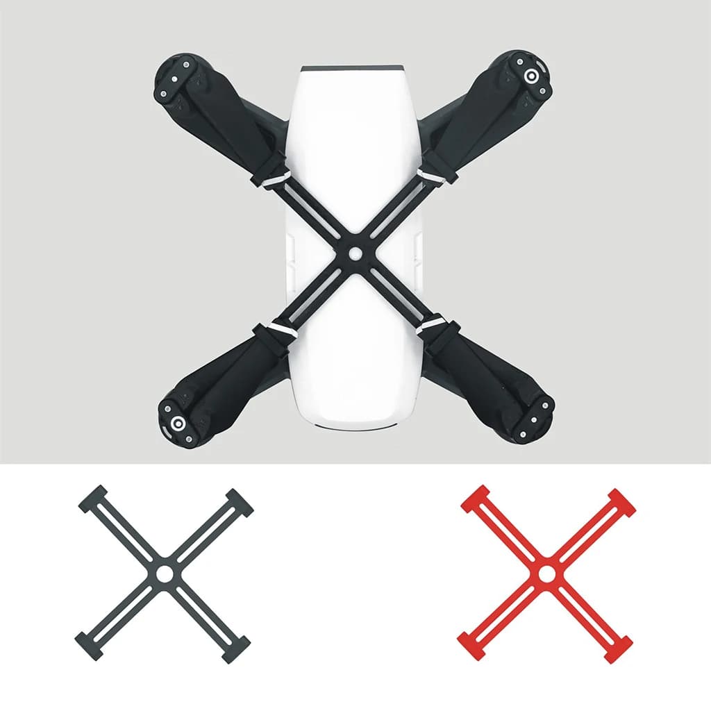 Drone Accessory Propeller Holder Fixer Stabilizer Soft Plastic Protector for DJI Spark Efficient Safe Propellers Organization