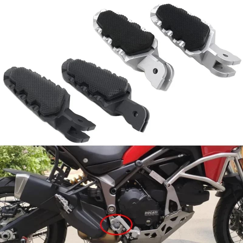 Adatto per moto DUCATI HYPERMOTARD 821 Multistrada MTS 950 1260 1200 accessori pedale anteriore