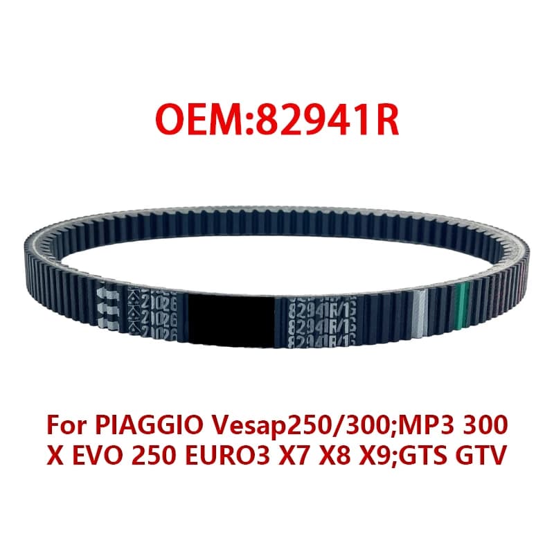 Cinghia di trasmissione in Kevlar per PIAGGIO VESPA APRILIA 250 300 SR MAX 300 IE GILERA NEXUS GTS 250 GTS MP3 X7 X8 X9 PCX
