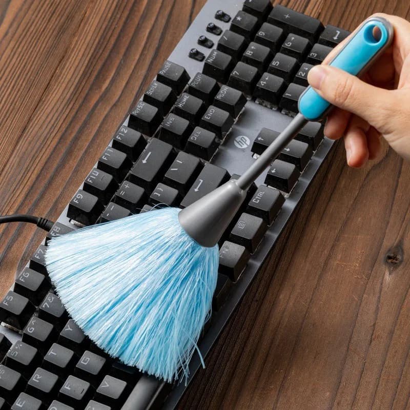 Mini Multi-purpose Dust Removal Brush Washable Keyboard Cleaning and Dust Sweeping Brush Dust Adsorption Computer Brush