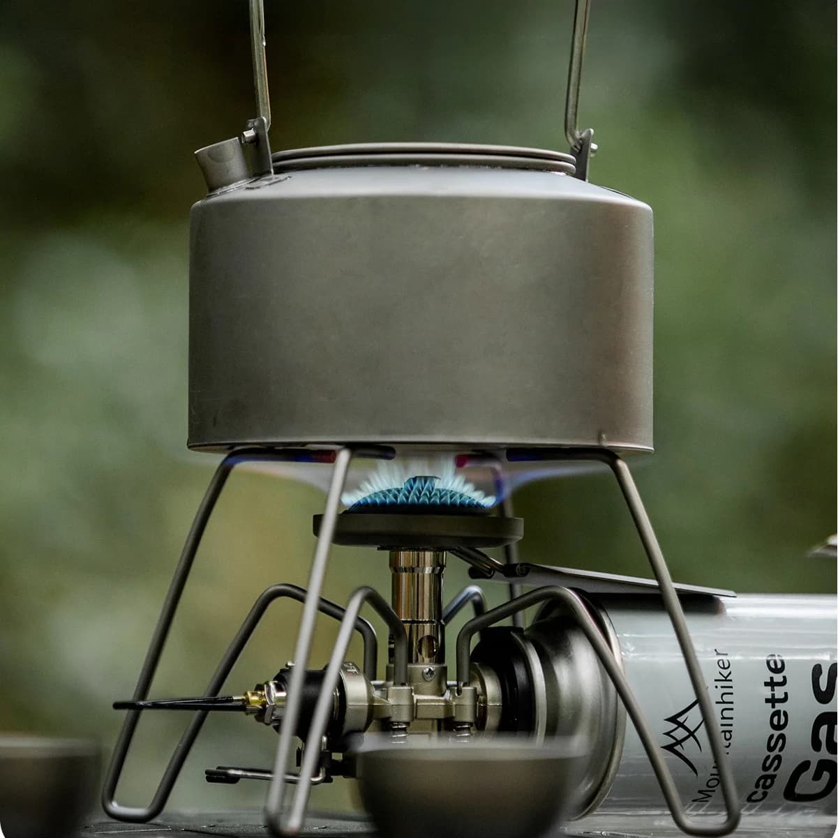 Fornello da Campeggio Spider Stove Mountainhiker, Portatile ad Alta Potenza in Acciaio Inox, Pieghevole, Sostitutivo per SOTO Spider Stove