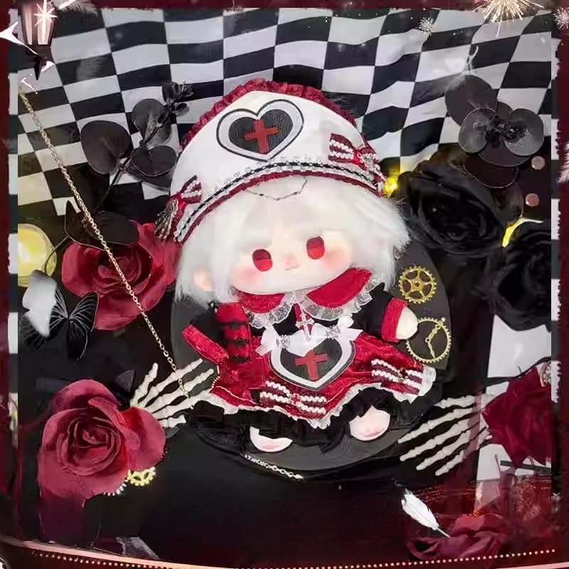 20 centimetri Gioco Amore e spazio profondo Sylus Kawaii Cosplay Cotone Corpo della bambola Anime Ragazza Morbido Peluche Figure Giocattolo Ventole Collezione Regalo