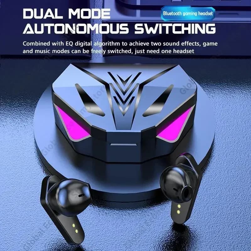 Auricolari wireless Bluetooth X15 TWS V5.1 - Cuffie sportive intrauricolari con bassa latenza e audio HiFi per giochi