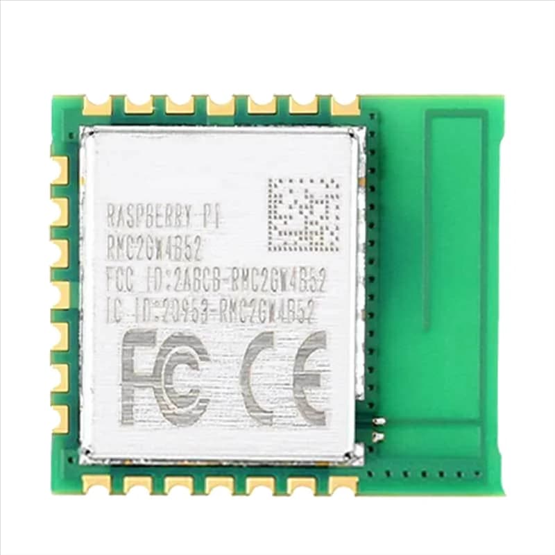 【NUOVISSIMO】Per modulo radio compatibile Raspberry Pi 2 2.4Ghz Wifi4 e modulo wireless Bluetooth 5.2 con antenna integrata