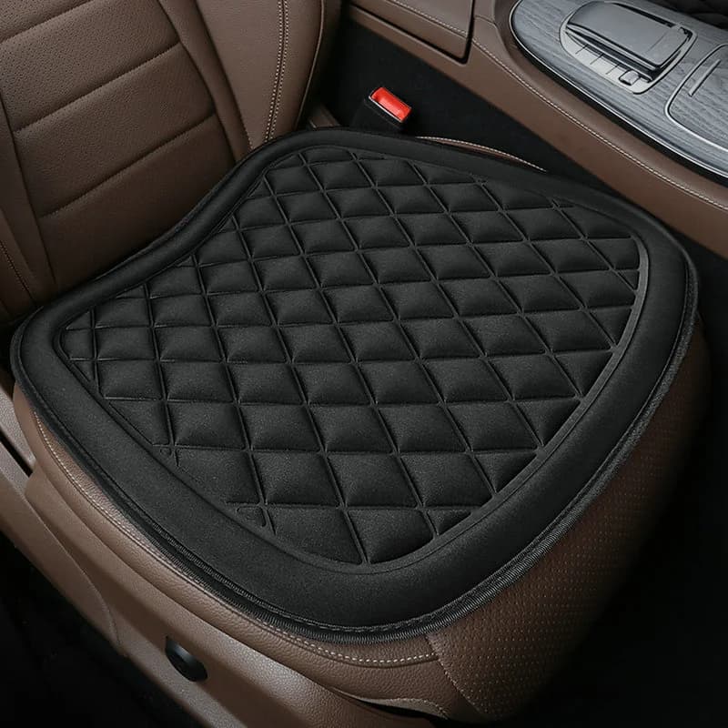 New Car Seat Cushion Driver Seat Cushion with Comfort Memory Foam Non-Slip Rubber Vehicles Office Chair Home Car Pad Seat Cover