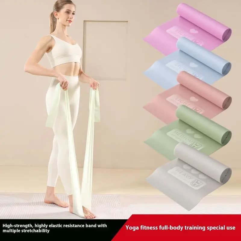 Voltage piece for yoga for home use Beginners Stretching Training Resistance band Latina fitness dance elastic band for women's body