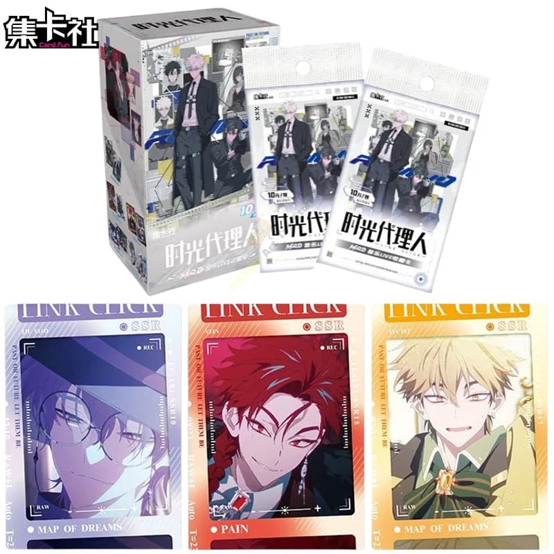 Card.Fun Ufficiale Genuino Link Click Card MD Musica LIVE Carte da gioco da collezione Anime Giocattoli periferici Flash Card Regali