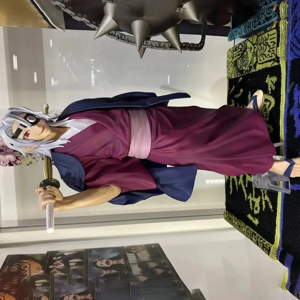 Originale in Magazzino Bandai Spirits Ichiban Kuji Kimetsu No Yaiba - Uzui Tengen Anime Figure Action Figure Decorazione del Modello