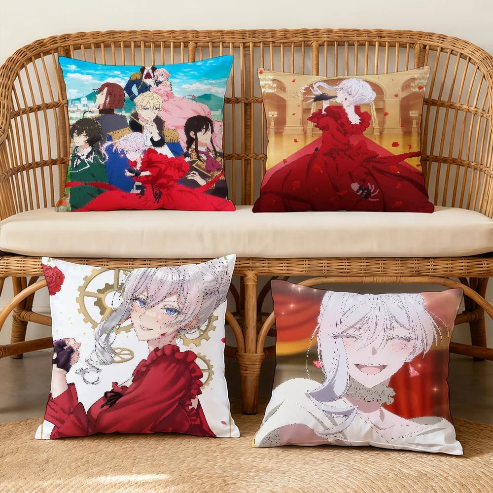 Anime May I Ask For One Final Thing Cushion Cover Square Decorative Throw Pillow Case Sofa Bed Living Room Anniversary Gifts