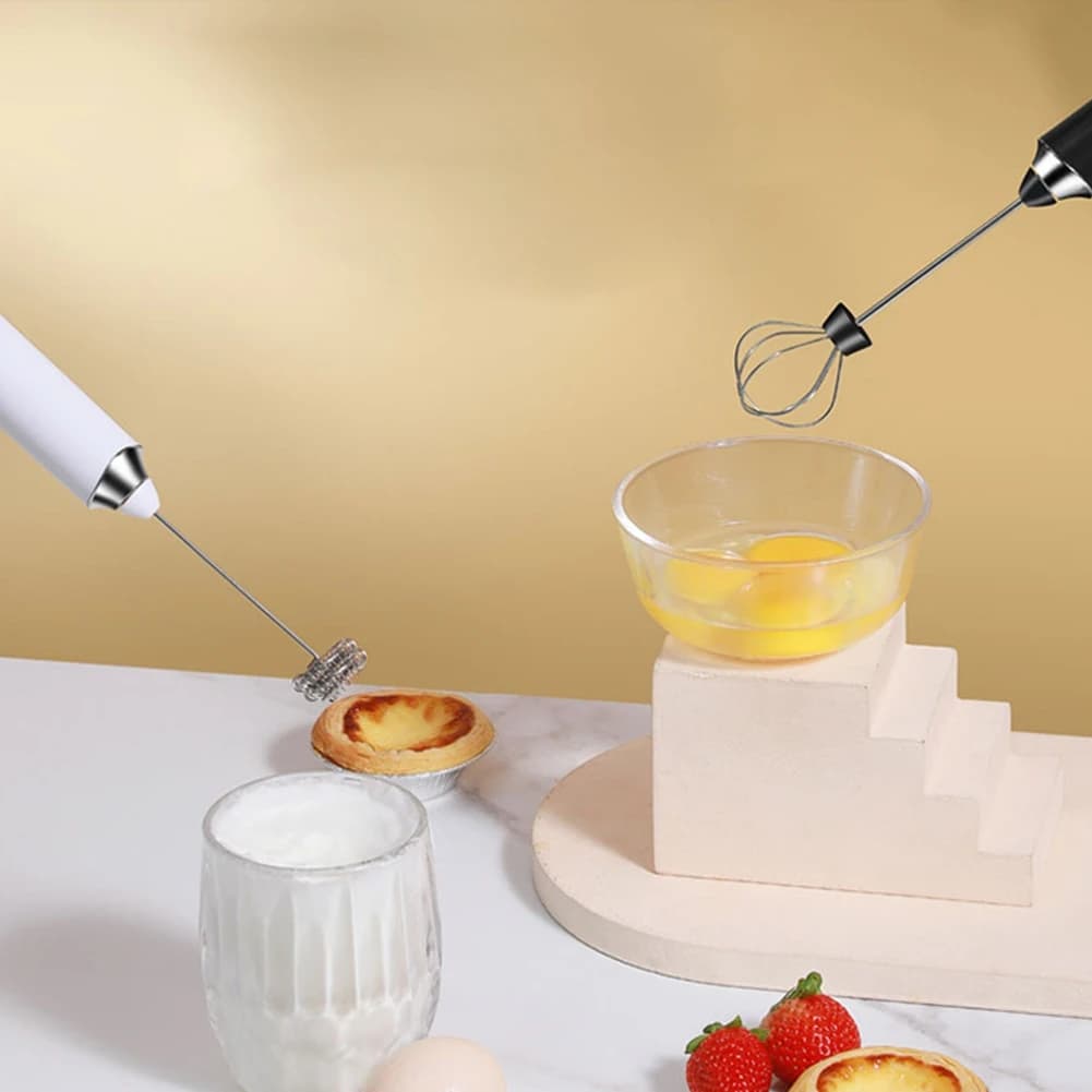 HHO Electric Whip Blender Mixer Mixer Foam Mixer White Food Blender