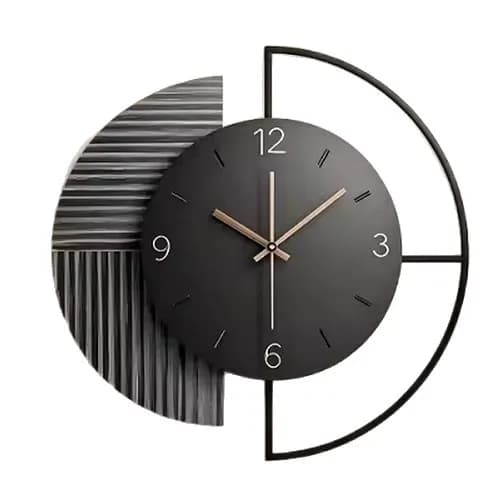 Wall-mounted watch living room home fashion creative clock modern simple silent clock wall-mounted watch