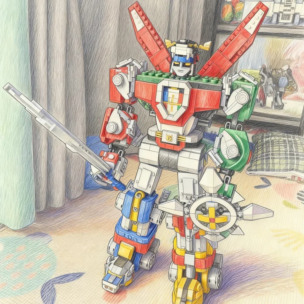 Grande Vendita 2334 Pz Voltron NUOVO MOC Display Building Block Mattoni Giocattoli Compatibile Di Compleanno Regali Di Natale Per I Bambini