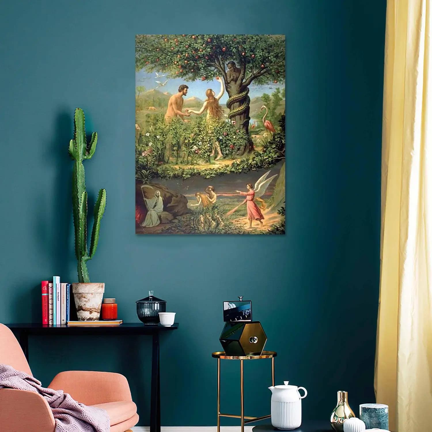 Garden of Eden Pittura diamante 5D Adam e Eva Diamante fai da te Ricamo Punto croce Strass Decorazione della parete di casa Mano per adulti