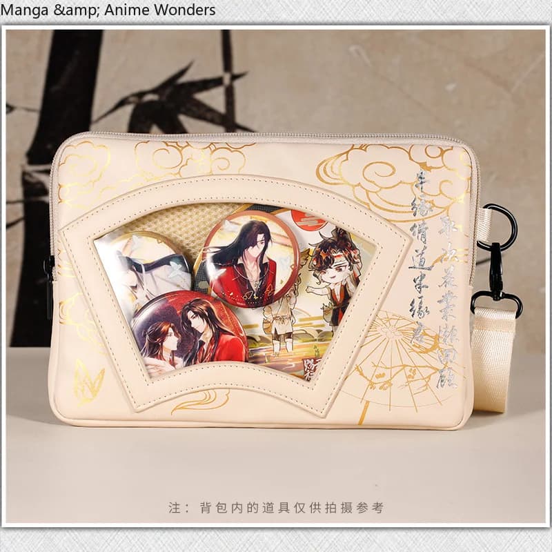 Borsa a tracolla Gioco Tian Guan Ci Fu Hua Cheng Xie Lian Tema Moda Zaino Borsa da scuola Studente Zaino Anime Cosplay Borsa