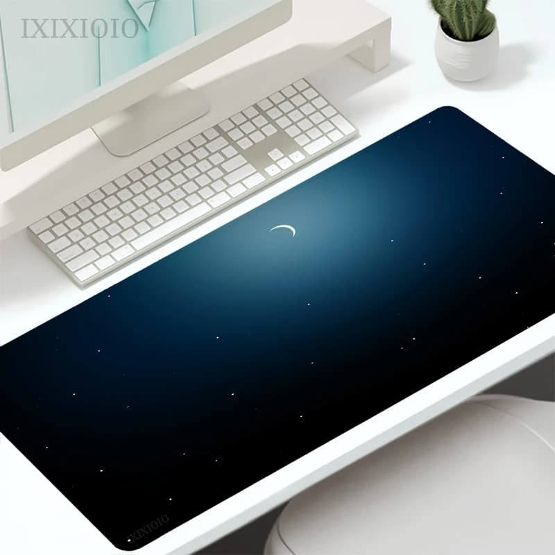Cosmic Space Starry Sky Mouse Pad Gaming XL Computer HD Home Mousepad XXL Tappetini da scrivania Tappetini per mouse per computer in gomma naturale per ufficio