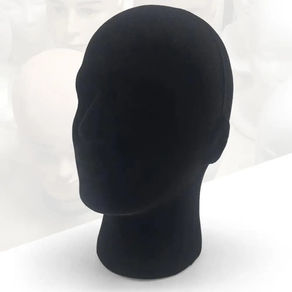 Testa di manichino in schiuma modello cappello berretto parrucca occhiali espositore Rack Base stabile centro commerciale armadio supporto fotografia Prop
