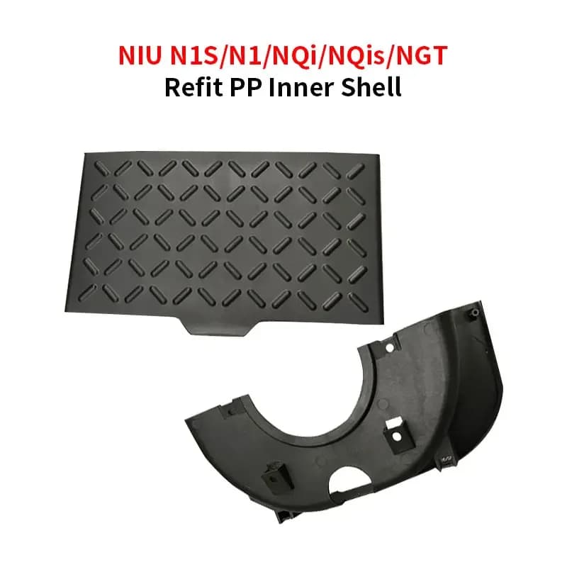 Pezzi in Pp, parafango, pedale, protezione centrale, cassetta degli attrezzi parte modificata per NIU N1S N1 NQi NQis NGT Scooter interno veicolo elettrico