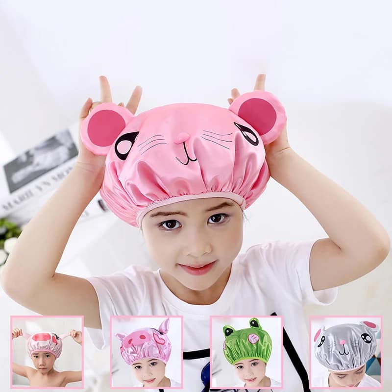 Cardboard Shaped Double Layer Creative Waterproof Color Ding Funny Headphone for Shampoo Children's Headphone Headphone for Shower Head PEVA