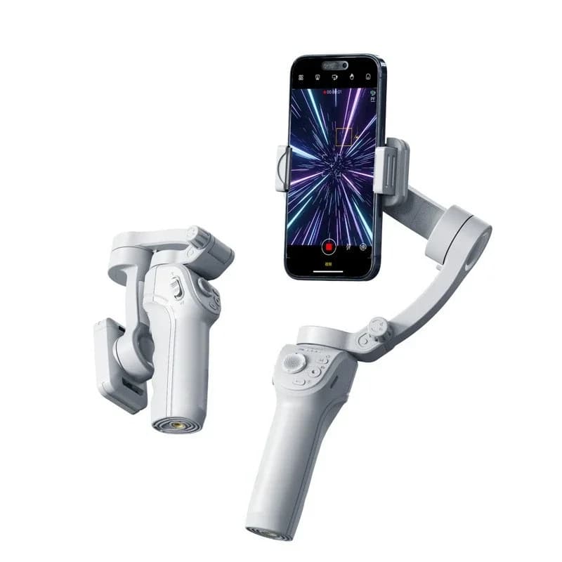 Stabilizzatore per telefono cellulare PTZ, manufatto di follow-up facciale, selfie stick anti-shake, treppiede per trasmissione live desktop