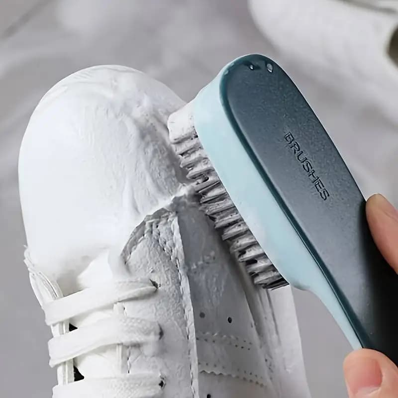 Spazzola per la pulizia delle scarpe multifunzione spazzola per la pulizia dei vestiti con setole morbide in plastica strumenti per la pulizia spazzola per il lavaggio pulita accessori per la cucina