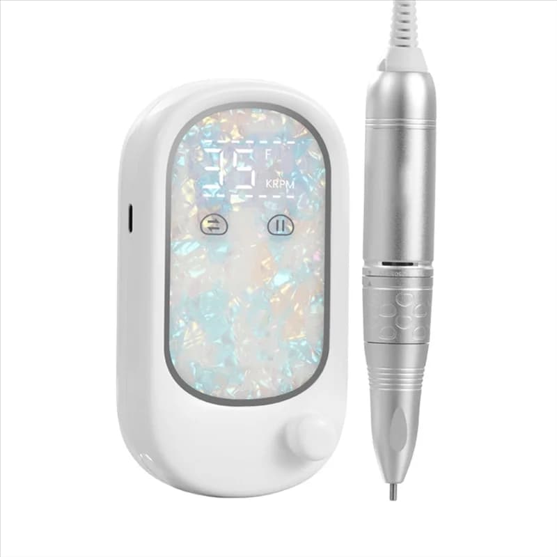 Lucidatore per unghie per strumento manicure per salone di bellezza da 35.000 giri/min per modellare, rimuovere lucidare