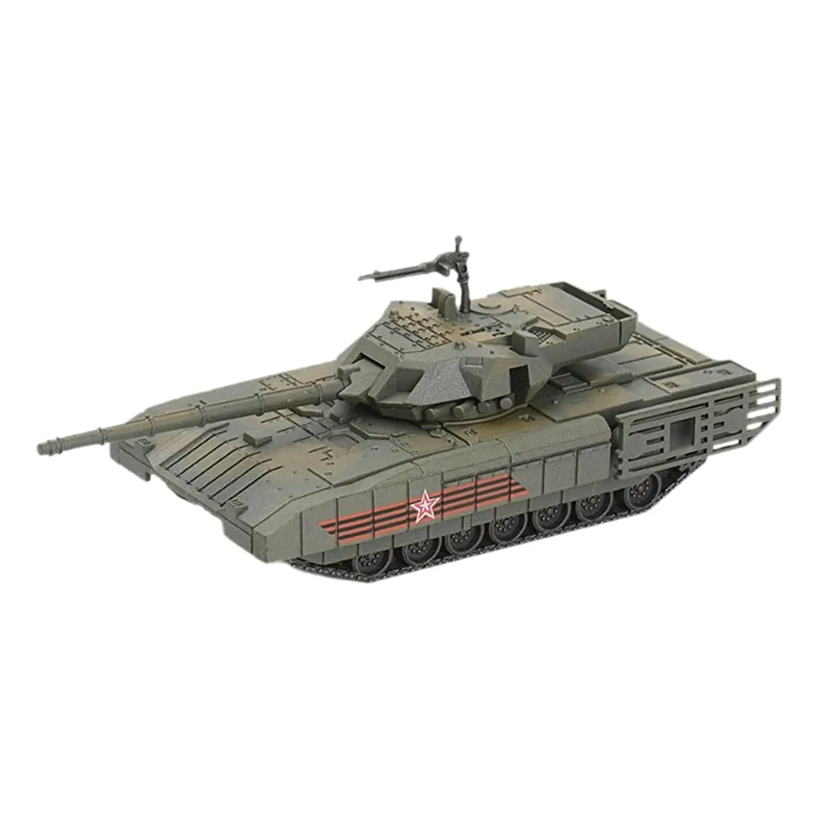 Modellino di Carro Armato in Scala 1/72, Kit di Montaggio Rapido in Plastica, Giocattolo Educativo per Bambini, Ornamento da Collezione