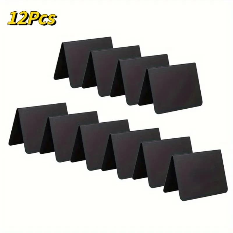 12 Pz/pacco Mini Lavagne Rettangolari Lavagne Double Sided Lavagne Matrimonio Festa di Compleanno Decorazioni Per La Casa Segno Tabellone