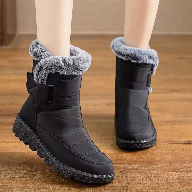 2025 inverno nuovo arrivo stivali da neve per donna nuove scarpe da donna scarpe con plateau donna piatta mantenere stivali caldi scarpe casual da donna