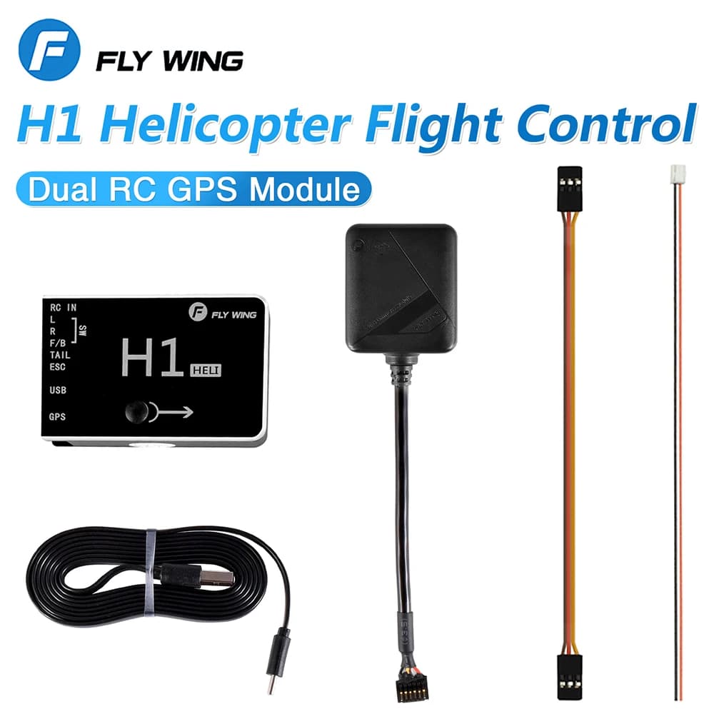 FLY Wing H1 RC GPS Controller di volo per elicottero 6CH Flybarless RC Sistema giroscopico per elicottero FW2450L FW450 ALIGN T-REX SAB GAUI