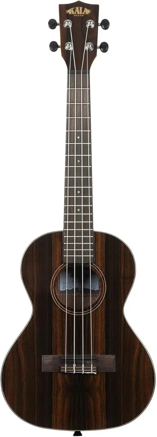 4-String Tenor Ukulele, Natural Wood Finish, Standard Size for Beginners and Professionals