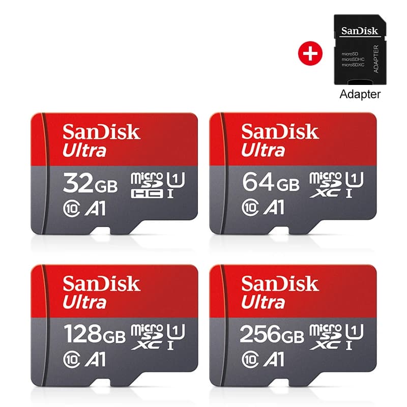 Scheda di memoria Micro SD Ultra A1 256 GB 128 GB 64 GB 32 GB microSDHC/SDXC UHS-I U3 V30 Scheda TF micro sd cartao de memoria