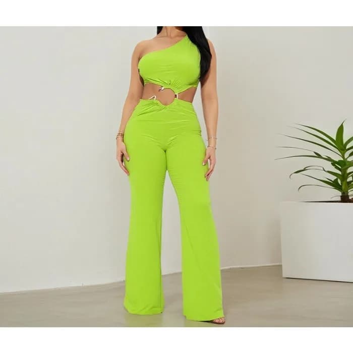 Tute da donna sexy con apertura sul retro ritagliata con pagliaccetti Nuova estate 2025 Fasciatura con lacci sul retro Gambe larghe Pantaloni congiunti Tute