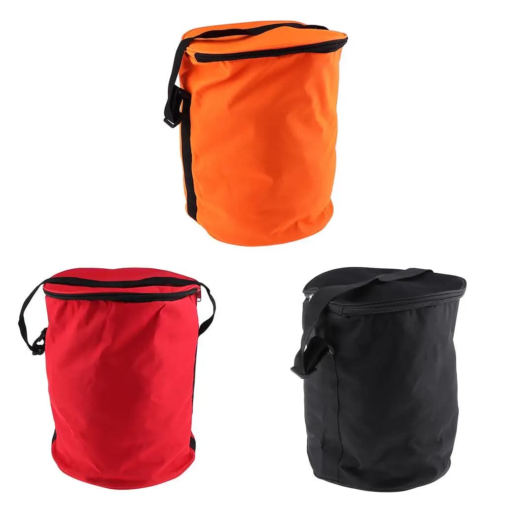Borsa portaoggetti per palline sportive in nylon Cestino portaoggetti per palline da golf e tennis