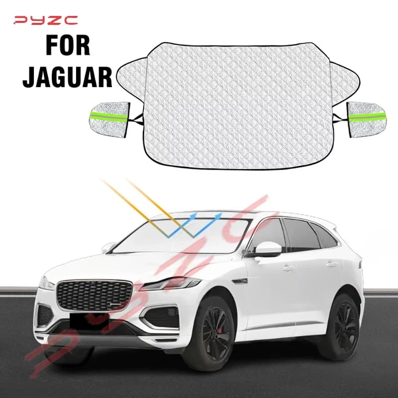 Parasole Protettivo in Cotone Anti-Neve e Anti-Gelo per Parabrezza Auto, Compatibile con Jaguar F-Pace 2016-2024