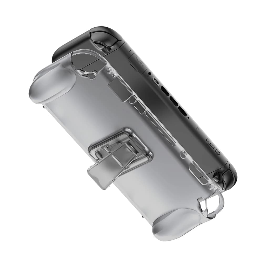 Copertura protettiva ergonomica con supporto, custodia protettiva antiurto, guscio leggero e morbido per console portatile, accessori per giochi