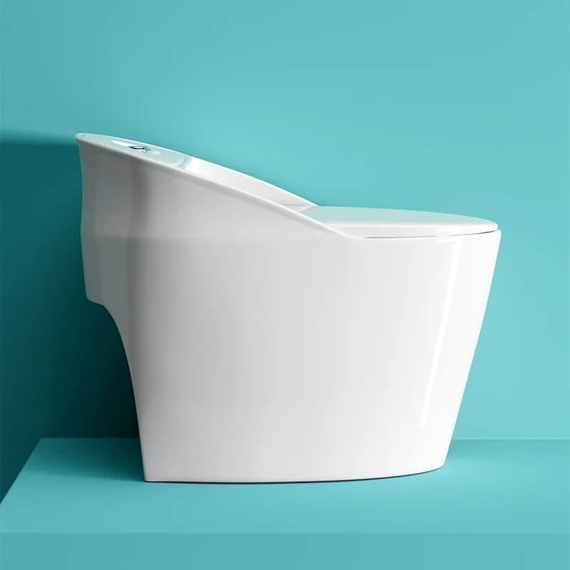 Toilet Manufacturers Wholesale Sanitary Ware Bathroom New One-piece Super Swirl Siphon Type Personalized Engineering Household