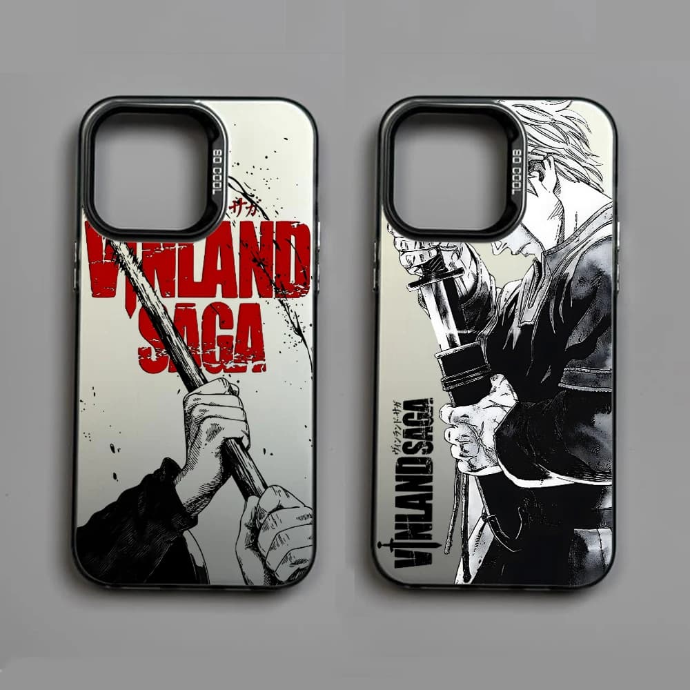 Anime Vinland Saga Phone Case For iPhone 16e 16 15 14 13 12 11 mini Pro Max X XR XSMAX 8 7 Plus Anti Caduta Opaca della Copertura Posteriore