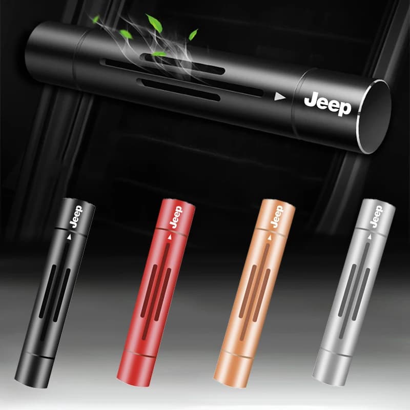 Interni automobilistici Merci Deodorante per auto Uscita Sfiato Diffusore di profumo per Jeep Grand Cherokee Wrangler JK Gladiator Renegade