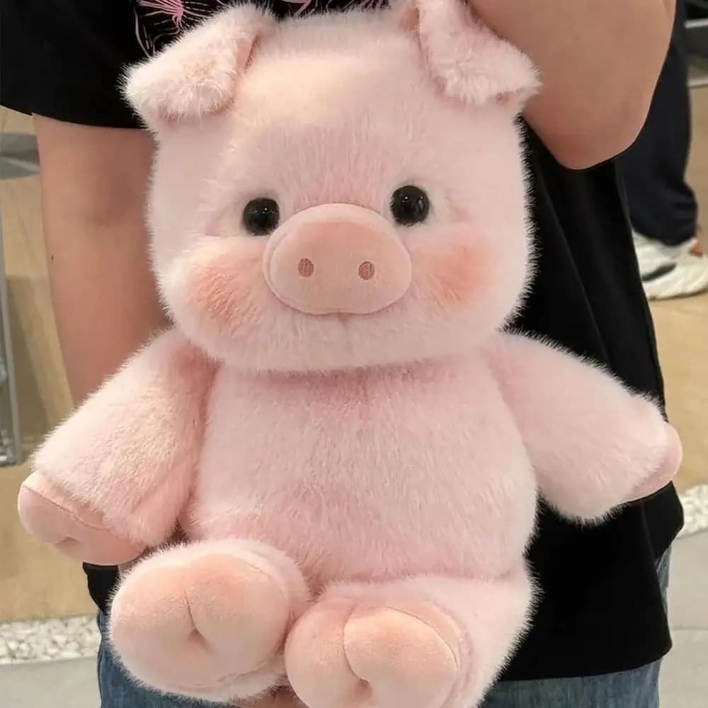 Regalo creativo Morbido maiale Peluche Cuscino di peluche Supporto emotivo Simpatico peluche Cuscino di peluche da 17,7 pollici