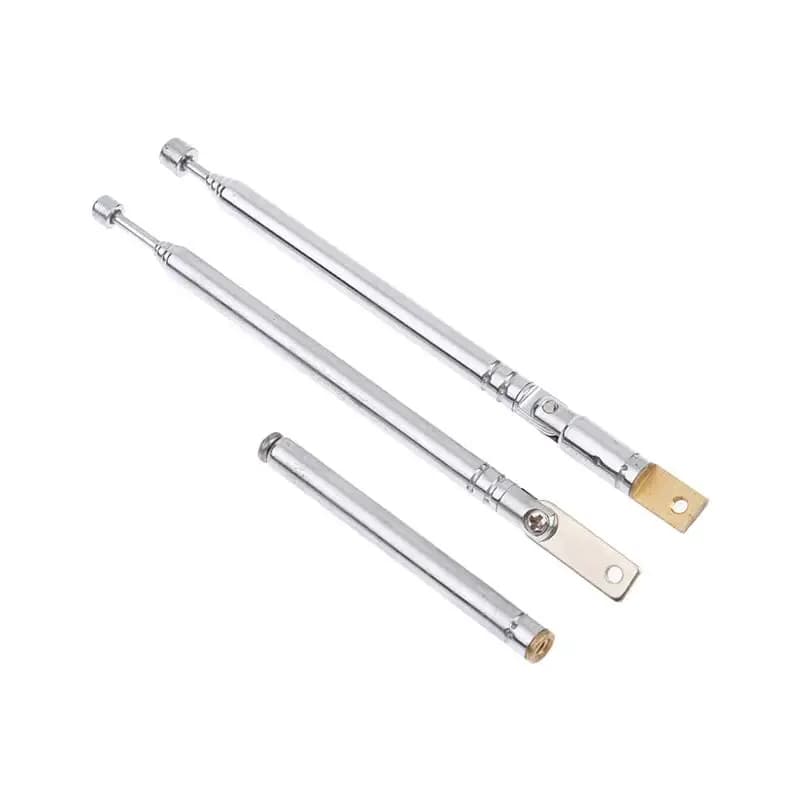 17/25 cm 5 sezioni in metallo Full-Channel Am Fm Antenna radio Antenna telescopica Antenna rotante Antenna M2.5
