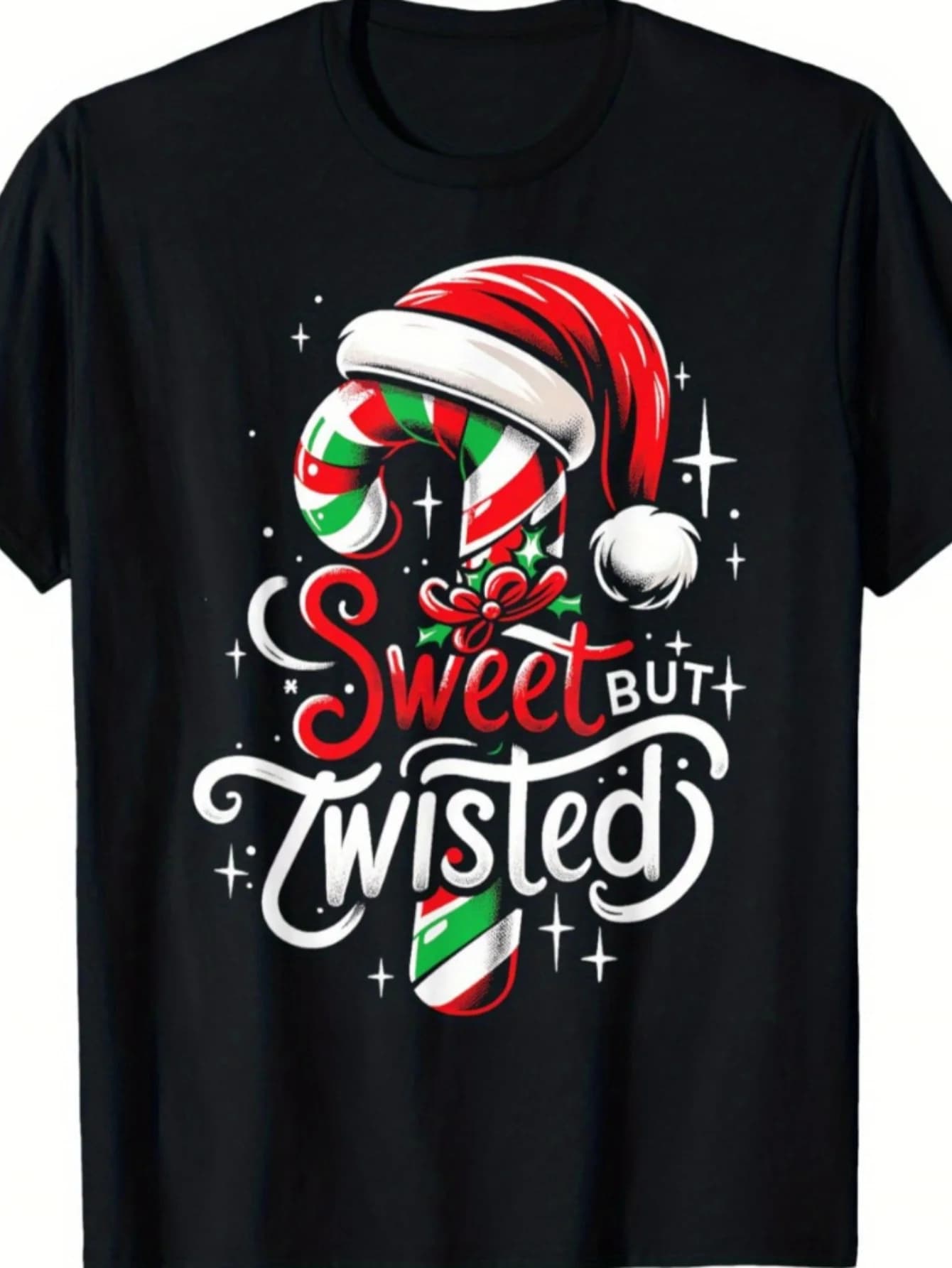 T-shirt abbinata alla luce dell'albero dei pastelli di Natale dell'insegnante, 100% cotone nero, S-XXXL, regalo per gli educatori