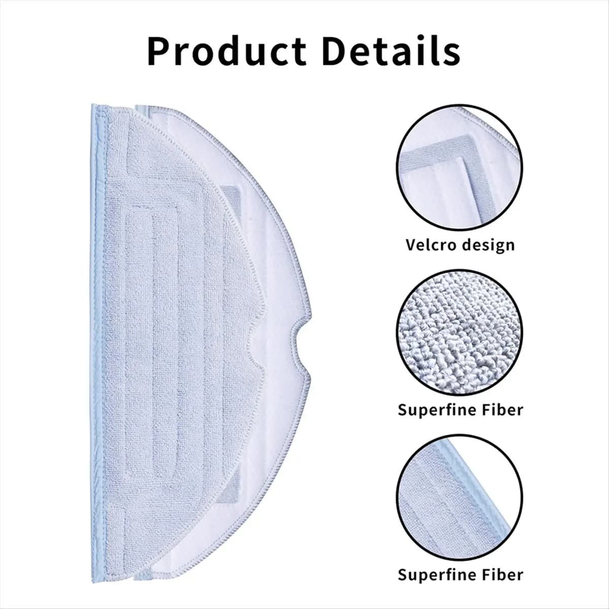 AB09 For S7 S70 Mop Cloth Robot Vacuum Cleaner Support Plate Spare Parts Mop Bracket Accessories Set