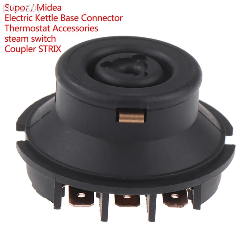 :De: 1 piece STRIX kettle coupler replacement: basic connector and thermostat steam switch for electric kettles Supor/Midea